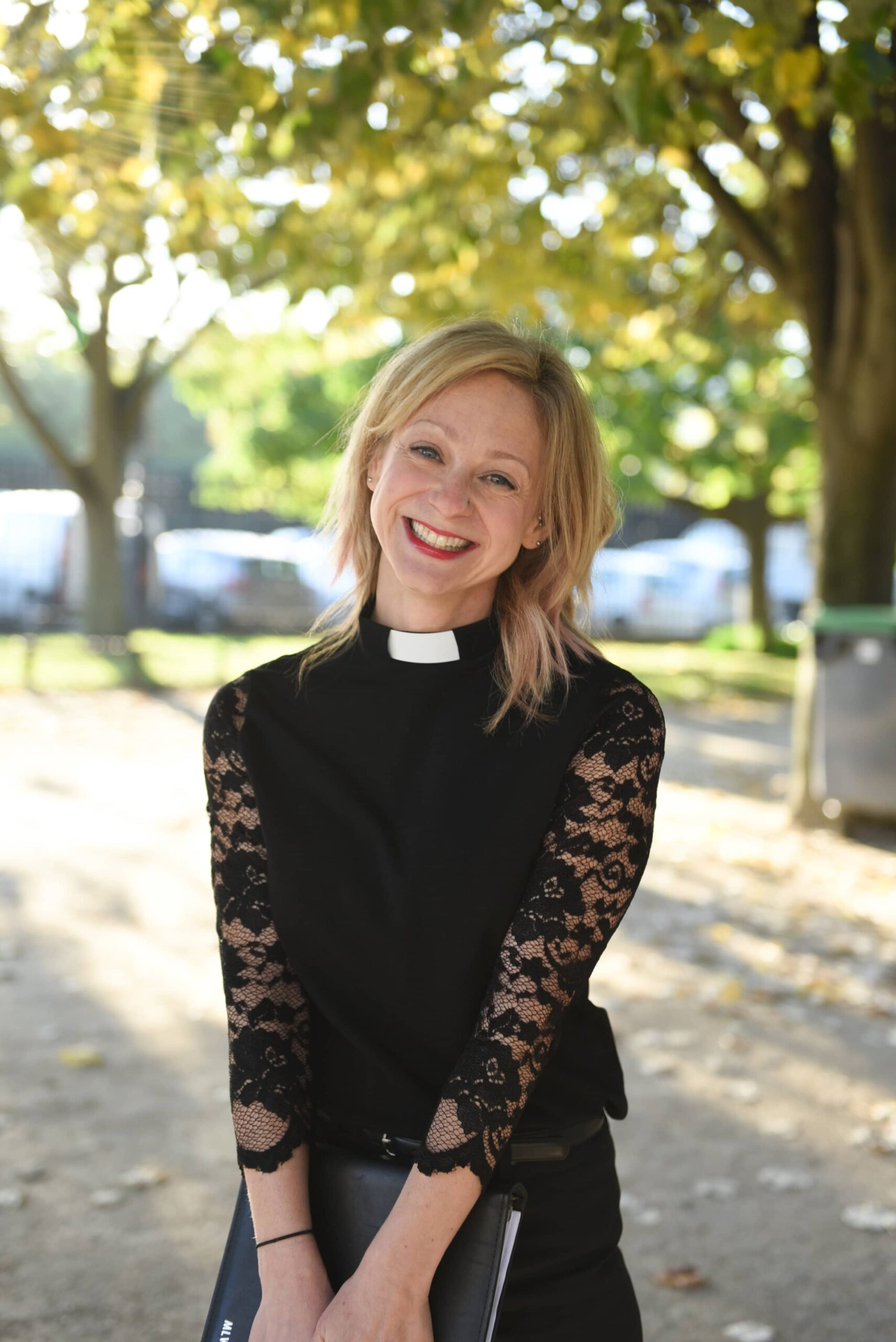 Rev. Michelle Wahila of Ruffled By Grace