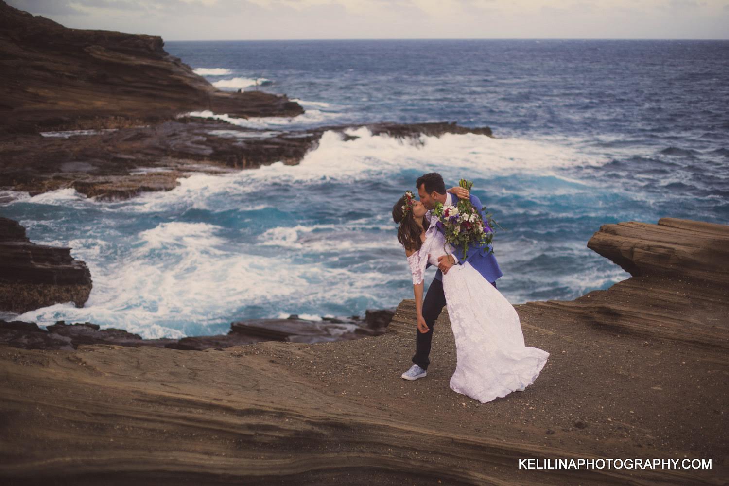 Beach Wedding in Hawaii with Rev. James Chun